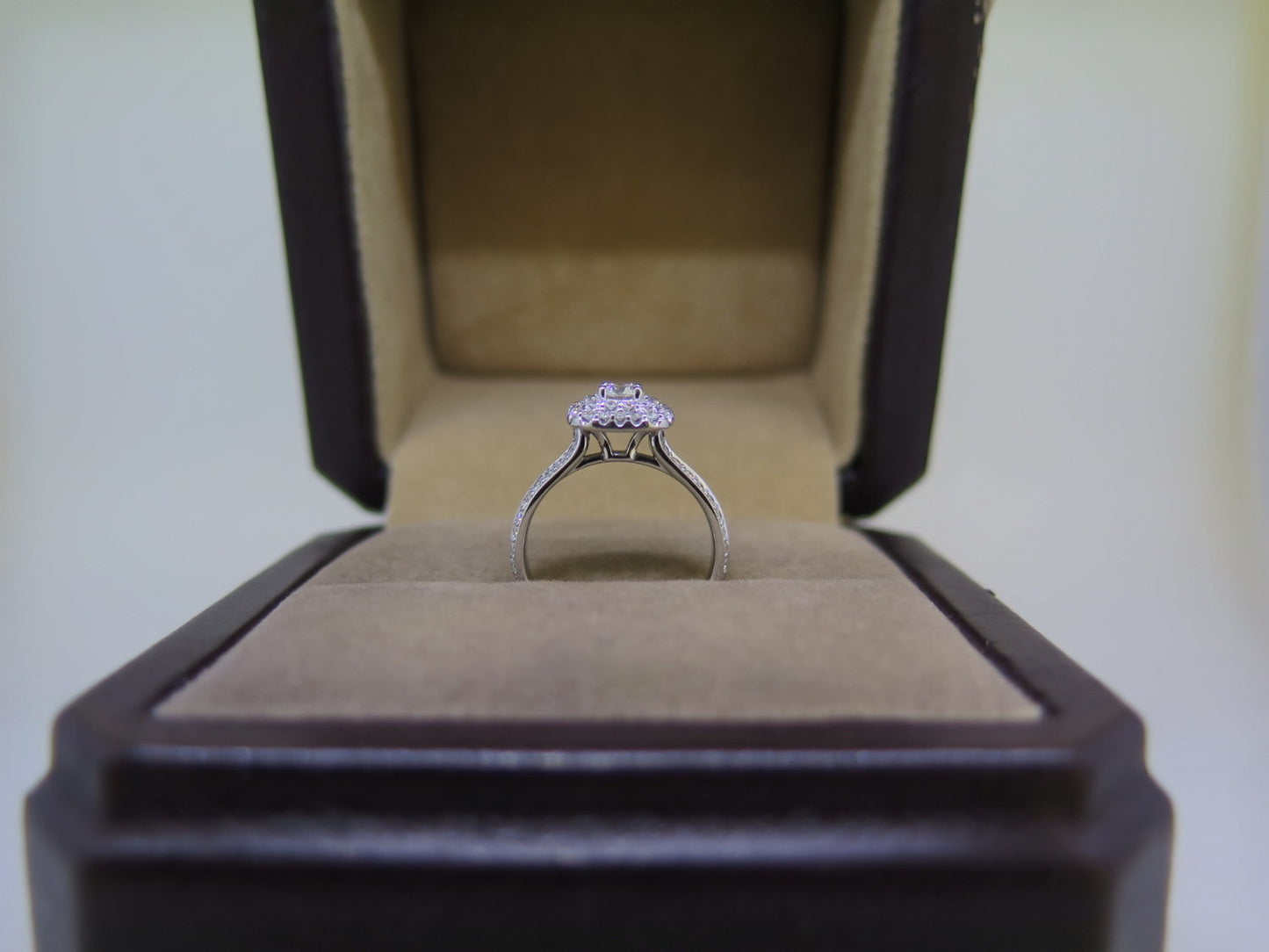 Double Halo Diamond Engagement Ring | Exceptional Sparkle & Timeless Elegance